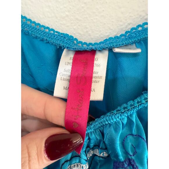 Y2K Blue Fairy Peasant Top - Picture 7 of 10